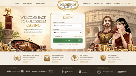 colosseum casino Gameplay