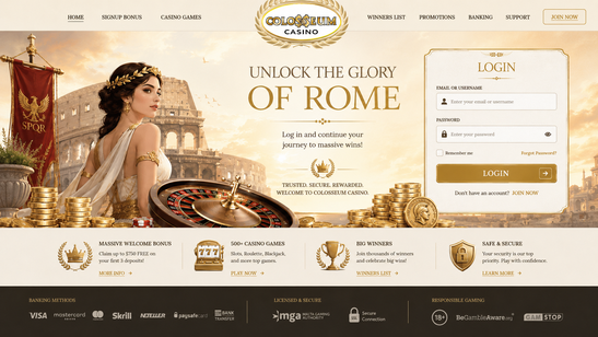 colosseum casino Gameplay